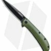Kershaw Al Mar AM-3 Assisted Opening Knife Green G-10 (3" Black) 2335GRNBLK