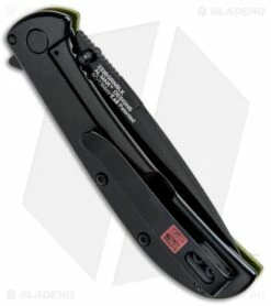 Kershaw Al Mar AM-3 Assisted Opening Knife Green G-10 (3" Black) 2335GRNBLK -Kershaw Sales Shop Kershaw Al Mar AM 3 Green G 10 Black 2335GRNBLK BHQ 71075 jr side