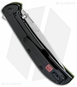 Kershaw Al Mar AM-3 Assisted Opening Knife Green G-10 (3" Satin) 2335GRN -Kershaw Sales Shop Kershaw Al Mar AM 3 Green G 10 Satin 2335GRN BHQ 71073 jr side