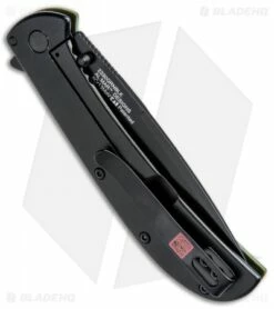 Kershaw Al Mar AM-4 Assisted Opening Knife Green G-10 (3.5" Black) 2330GRNBLK -Kershaw Sales Shop Kershaw Al Mar AM 4 Green G 10 Black 2330GRNBLK BHQ 71077 jr side