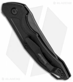 Kershaw Anso Method Liner Lock Knife Black G-10 (3" BlackWash) 1170 -Kershaw Sales Shop Kershaw Anso Method LL Black G 10 Blackwash 1170 BHQ 80573 jr side