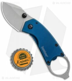 Kershaw Antic Frame Lock Knife Blue (1.75" Bead Blast) 8710 -Kershaw Sales Shop Kershaw Antic FL Blue BB 8710 BHQ 94064 jr bottlecap