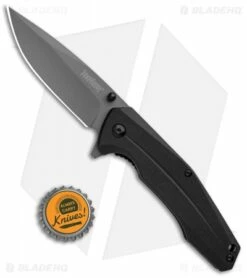 Kershaw Asteroid Assisted Opening Knife Black FRN (3.6" Gray) -Kershaw Sales Shop Kershaw Asteroid KS1360X BHQ 104003 jr bottlecap