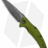 Kershaw Bareknuckle Sub-Frame Lock Knife OD Green (3.5" BlackWash) 7777OLBW