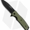 Kershaw Bevy Assisted Opening Knife OD Green G-10 (3.5" Blackwash)