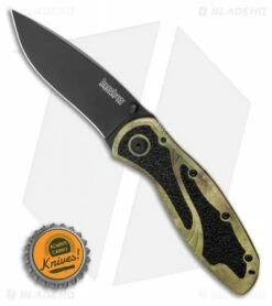 Kershaw Blur Assisted Opening Knife Camo (3.375" Black) 1670CAMO -Kershaw Sales Shop Kershaw Blur Assisted Opening Knife Camo 3.375 Black1670CAMO BHQ 37587 LS Bottlecap