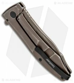 Kershaw Boilermaker Assisted Opening Frame Lock Knife Brown (3.3" Brown) 3475 7 Kershaw Boilermaker Assisted Opening Frame Lock Knife Brown (3.3" Brown) 3475 -Kershaw Sales Shop Kershaw Boilermaker Assisted Opening FL Brown Brown 3475 BHQ 94084 jr side