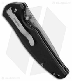 Kershaw Bowser Liner Lock Knife Black Nylon (3.25" Satin) -Kershaw Sales Shop Kershaw Bowser LLK Black Nylon 3in Satin BHQ 107942 td side