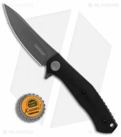 Kershaw Concierge Liner Lock Knife Black G-10 (3.25" Gray) 4020 7 Kershaw Concierge Liner Lock Knife Black G-10 (3.25" Gray) 4020 -Kershaw Sales Shop Kershaw Convierge Black G10 gray BHQ 80580 er bottlecap