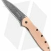 Kershaw Leek Assisted Opening Knife Copper (3" Black SW) 1660CUBW
