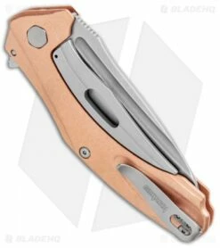 Kershaw Copper Natrix Sub-Frame Lock Knife (3.25" Stonewash) 7007CU -Kershaw Sales Shop Kershaw Copper Natrix Sub FL SW 7007CU BHQ 105984 jr side