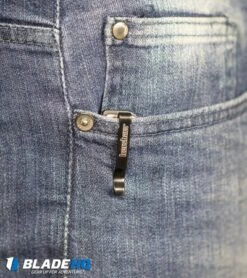 Kershaw Cryo Tanto Assisted Opening Knife (2.75" BlackWash) 1555TBW -Kershaw Sales Shop Kershaw Cryo Assisted Opening Flipper Knife Black G 10 D2 Exclusive BHQ 91319 kp in pocket web 8