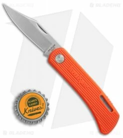 Kershaw D.W.O. Classic 3000 Lockback Knife Orange (2.38" Satin) -Kershaw Sales Shop Kershaw DWO classic 3000 orange satin BHQ 11772 er size
