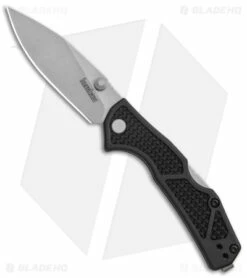 Kershaw Debris Lockback Folding Knife Black GFN (2.75" Stonewash) 2034