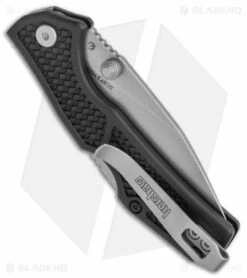 Kershaw Debris Lockback Folding Knife Black GFN (2.75" Stonewash) 2034 -Kershaw Sales Shop Kershaw Debris LB Folding Black FRN SW 2034 BHQ 142894 jr side