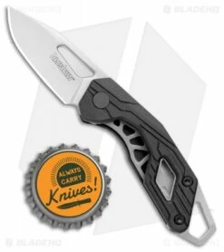 Kershaw Diode Liner Lock Knife Black FRN (1.6" Bead Blast) 1230 -Kershaw Sales Shop Kershaw Diode LL black FRN BB 1230 BHQ 106039 jr bottlecap
