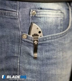 Kershaw Emerson CQC-4KXL D2 Frame Lock Knife (3.9" Stonewash) 6055D2 14 Kershaw Emerson CQC-4KXL D2 Frame Lock Knife (3.9" Stonewash) 6055D2 -Kershaw Sales Shop Kershaw Emerson CQC 4KXL Frame Lock Knife Stonewash 6055 BHQ 27387 kp in pocket web