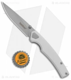 Kershaw Epistle Liner Lock Knife Gray (3" Bead Blast) 2131 -Kershaw Sales Shop Kershaw Epistle LL Gray BB 2131 BHQ 94089 jr bottlecap