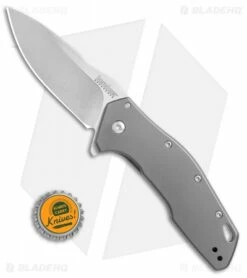 Kershaw Eris Assisted Opening Knife Gray (3" Stonewash) 1881 -Kershaw Sales Shop Kershaw Eris Gray sw BHQ 52172 jr bottlecap