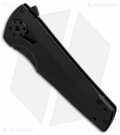 Kershaw Flythrough Frame Lock Knife (3" Black) 1988 -Kershaw Sales Shop Kershaw Flythrough Black BHQ 80578 er spine