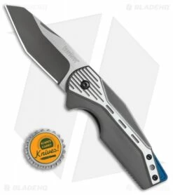 Kershaw GTC Malt Assisted Opening Knife (3" Gray) 5520 B03 -Kershaw Sales Shop Kershaw GTC Malt assisted opening knife gray 5520 BHQ 52192 er bottlecap 1