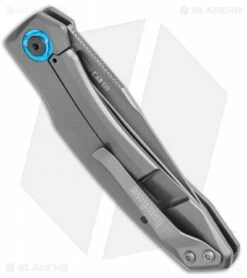 Kershaw Highball Frame Lock Knife Stainless Steel (2.8" Satin D2) 7010 -Kershaw Sales Shop Kershaw Highball FL SS Satin 7010 BHQ 106053 jr side