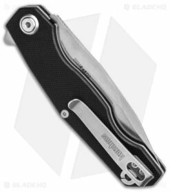 Kershaw Inception Liner Lock Knife Black G-10 (3.25" SW) 2031 -Kershaw Sales Shop Kershaw Inception LL Knife Black G10 3in SW BHQ 139787 td side