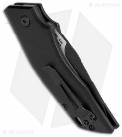 Kershaw Induction Folding Knife Black GFN (3.125" Two-Tone) 1905 -Kershaw Sales Shop Kershaw Induction Black GFN TT 1905 BHQ 34432 jr side