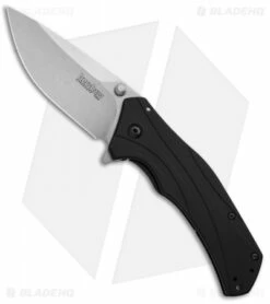 Kershaw Knockout Assisted Opening Knife (3.25" Stonewash) 1870