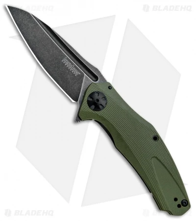 Kershaw Natrix A/O Knife Olive Green G-10 (3.25" BlackWash) 7007OLBW 1 Kershaw Natrix A/O Knife Olive Green G-10 (3.25" BlackWash) 7007OLBW