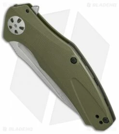 Kershaw Natrix A/O Sub-Frame Lock Knife OD Green G-10 (3.25" Stonewash) 7007OL 6 Kershaw Natrix A/O Sub-Frame Lock Knife OD Green G-10 (3.25" Stonewash) 7007OL -Kershaw Sales Shop Kershaw Natrix AO OD Green G10 SW BHQ 79760 er spine