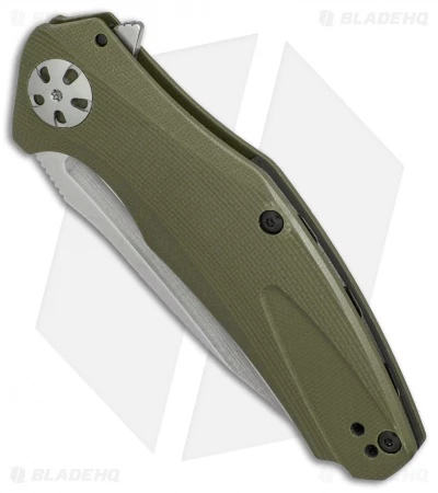 Kershaw Natrix A/O Sub-Frame Lock Knife OD Green G-10 (3.25" Stonewash) 7007OL 3 Kershaw Natrix A/O Sub-Frame Lock Knife OD Green G-10 (3.25" Stonewash) 7007OL - Image 3