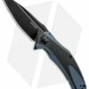 Kershaw Natrix XL Sub-Frame Lock Knife Blue G-10/CF (3.75" Black) 7008CFBLK