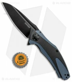 Kershaw Natrix XL Sub-Frame Lock Knife Blue G-10/CF (3.75" Black) 7008CFBLK 8 Kershaw Natrix XL Sub-Frame Lock Knife Blue G-10/CF (3.75" Black) 7008CFBLK -Kershaw Sales Shop Kershaw Natrix Sub FL Carbo Blue CF KS7008CFBLK BHQ 92438 jr bottlecap