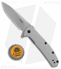 Kershaw Outcome Assisted Opening Knife Steel (3.1" Stonewash) 2044 -Kershaw Sales Shop Kershaw OUTCOME Knife 2044 BHQ 178509 jr bottlecap