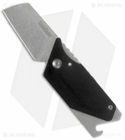 Kershaw Sinkevich Pub Friction Lock Knife Black G-10 (1.6" Stonewash) 4036BLK
