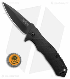 Kershaw RJ Tactical 3.0 Assisted Opening Knife (2.875" Black) 1987 -Kershaw Sales Shop Kershaw RJ Tactical 3 Assisted Opening KNife 2in Black 1987 td size
