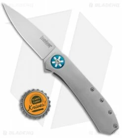 Kershaw Rexford Amplitude Frame Lock Knife Stainless Steel (3.12" Bead Blast) -Kershaw Sales Shop Kershaw Rexford Amplitude FL SS BB KS3871 BHQ 90617 jr bottlecap