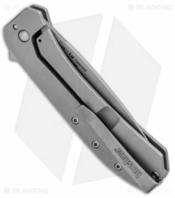 Kershaw Rexford Amplitude Frame Lock Knife Stainless Steel (3.12" Bead Blast) -Kershaw Sales Shop Kershaw Rexford Amplitude FL SS BB KS3871 BHQ 90617 jr side