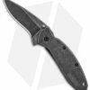 Kershaw Scallion Assisted Opening Knife Blackwash (2.25" Black) 1620FLBW