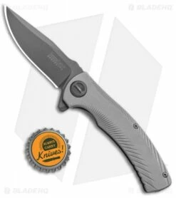 Kershaw Seguin Assisted Opening Frame Lock Knife Gray (3.1" Gray) 3490 8 Kershaw Seguin Assisted Opening Frame Lock Knife Gray (3.1" Gray) 3490 -Kershaw Sales Shop Kershaw Seguin SA FL Gray Gray 3490 BHQ 94082 jr bottlecap