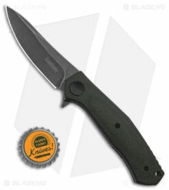 Kershaw Sinkevich Concierge Liner Lock Knife Green Micarta (3.25" Black SW) 7 Kershaw Sinkevich Concierge Liner Lock Knife Green Micarta (3.25" Black SW) -Kershaw Sales Shop Kershaw Sinkevich Concierge LL Knife Green Micarta 3in BSW D2 BHQ 140100 td size