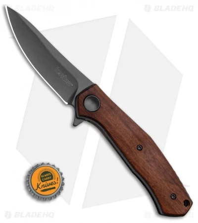 Kershaw Sinkevich Concierge Liner Lock Knife Wood (3.25" Gray) 4020WOOD 4 Kershaw Sinkevich Concierge Liner Lock Knife Wood (3.25" Gray) 4020WOOD - Image 4