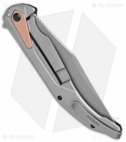 Kershaw Strata Frame Lock Knife Black G10 (4.5" Bead Blast) -Kershaw Sales Shop Kershaw Strata FL Black G 10 BB 2076 BHQ 120529 jr side