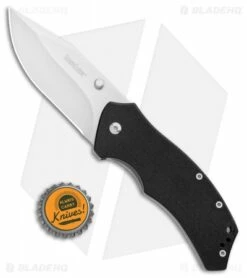 Kershaw Tension Liner Lock Knife Black G-10 (3.1" Satin) -Kershaw Sales Shop Kershaw Tenstion LL Black G 10 Satin KS1490 BHQ 100763 jr bottlecap
