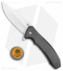 Kershaw Wire Spring Assisted Liner Lock Knife Carbon Fiber/G10 (3.25" Satin) 7 Kershaw Wire Spring Assisted Liner Lock Knife Carbon Fiber/G10 (3.25" Satin) -Kershaw Sales Shop Kershaw Wire SA LL CF G 10 Satin KS1337X BHQ 99875 jr bottlecap