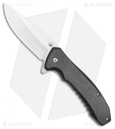 Kershaw Wire Spring Assisted Liner Lock Knife Carbon Fiber/G10 (3.25" Satin) 1 Kershaw Wire Spring Assisted Liner Lock Knife Carbon Fiber/G10 (3.25" Satin)