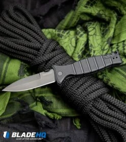 Kershaw XCOM Liner Lock Knife Black GFN (3.6" Black) 3425 -Kershaw Sales Shop Kershaw XCOM Liner Lock Knife Black GFN Black 3425 BHQ 94087 kp tactical web 2