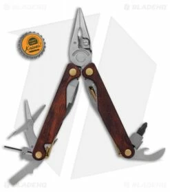 Leatherman Charge Plus Damascus/Wood Multi Tool W/ Nylon Sheath (18-in-1) 832785 -Kershaw Sales Shop Leatherman Charge Plus Wood Damascus CF 832825 BHQ 105665 jr bottlecap