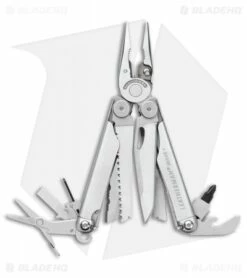 Leatherman Wave Multi Tool Stainless W/ Crimper & MOLLE Sheath (17-in-1)